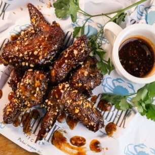 Spicy Korean Fried Wing Chicken