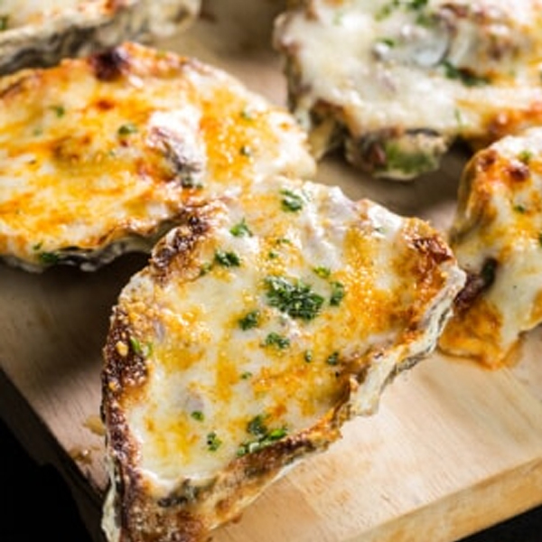 oven baked cheese oyster