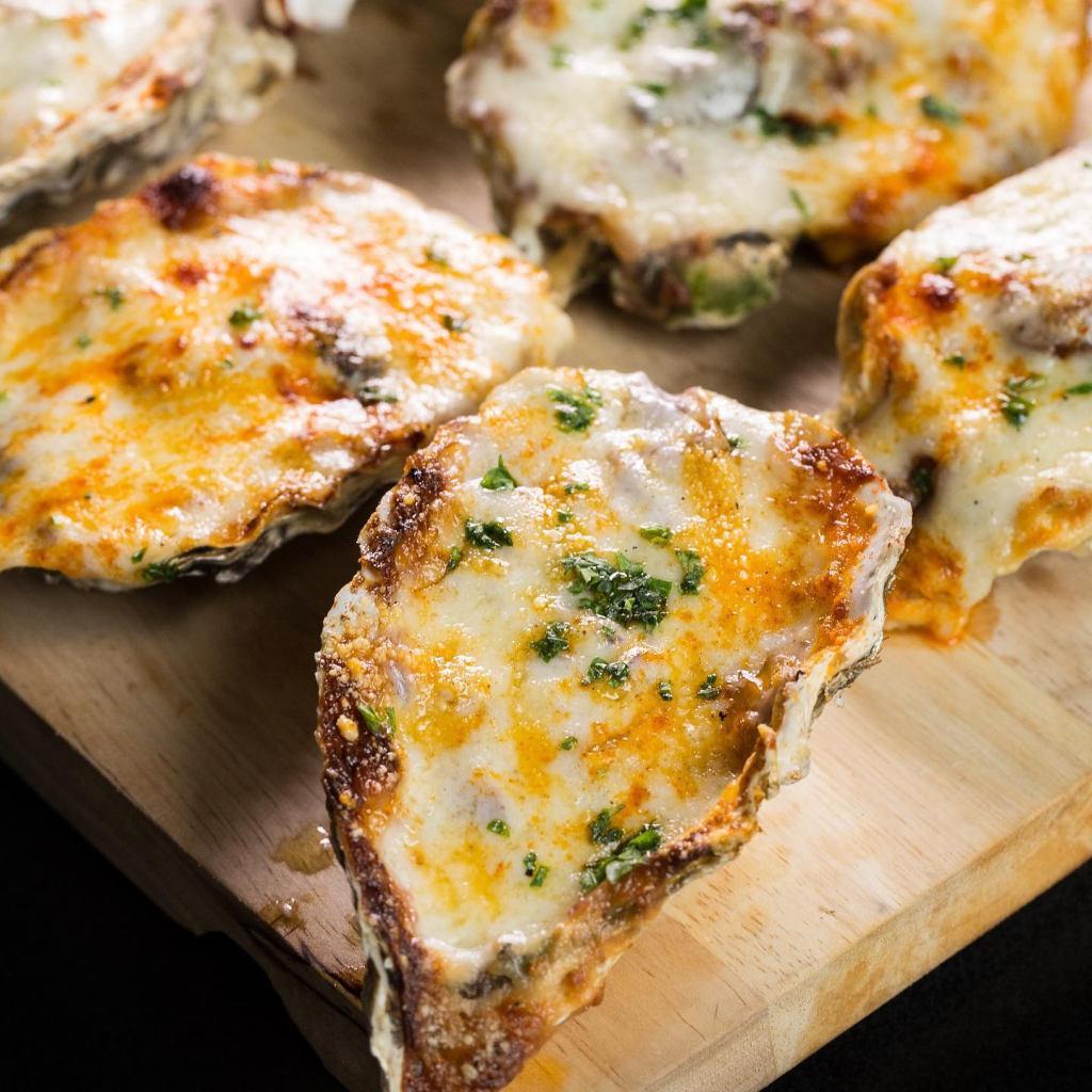 Oven Baked Cheese Oyster