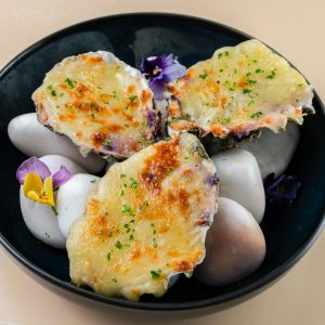 Oven Baked Cheese Oyster
