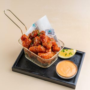 honey garlic chicken bites