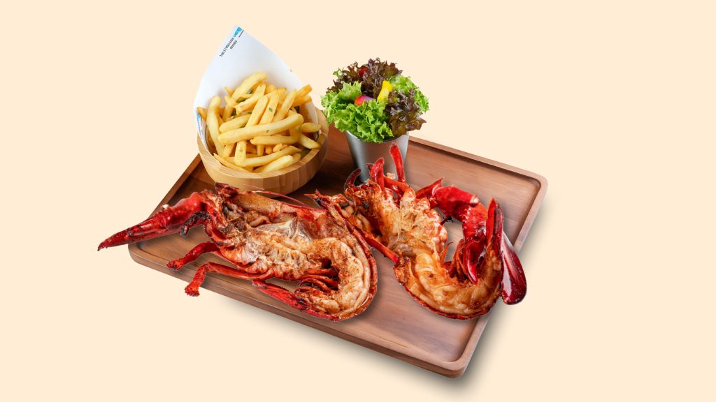 grilled canadian lobster