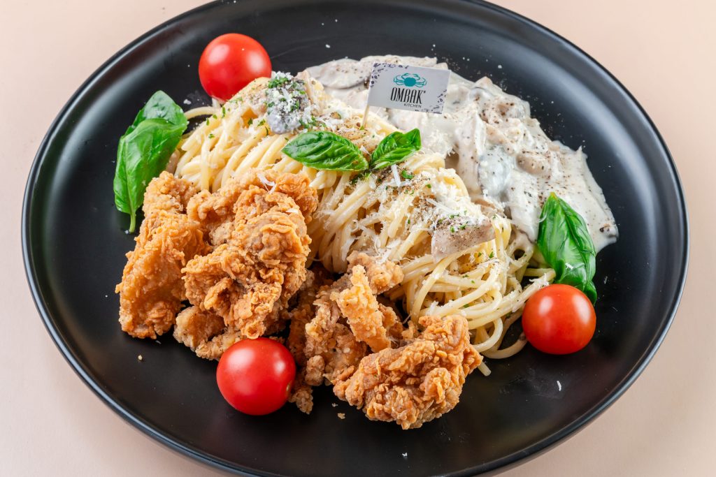 Mushroom Carbonara