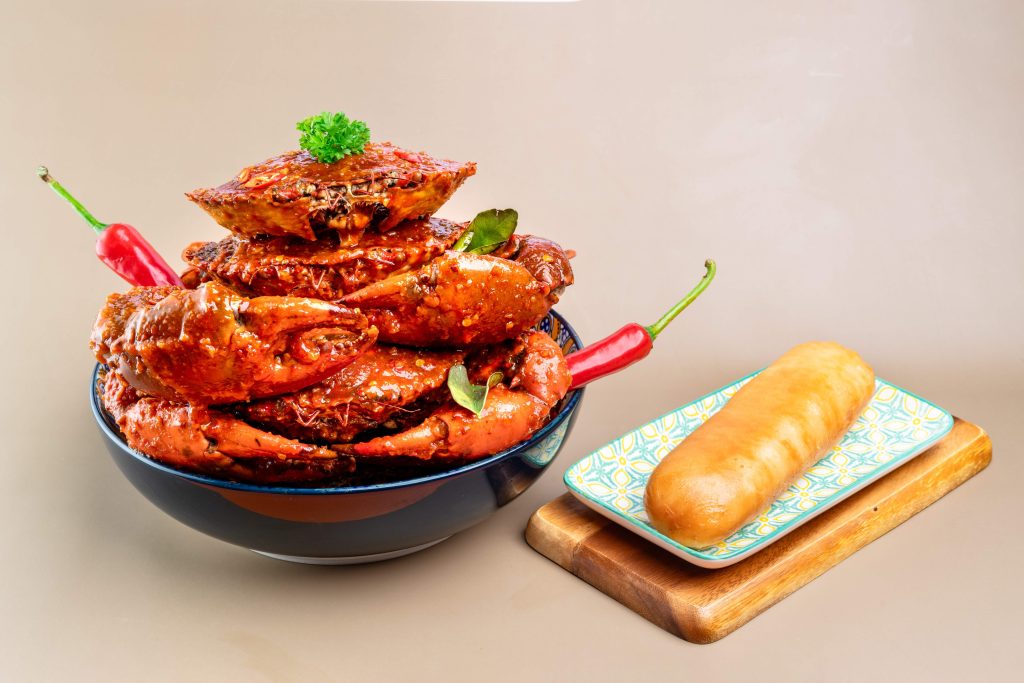 Singapore Chili Live Crabs